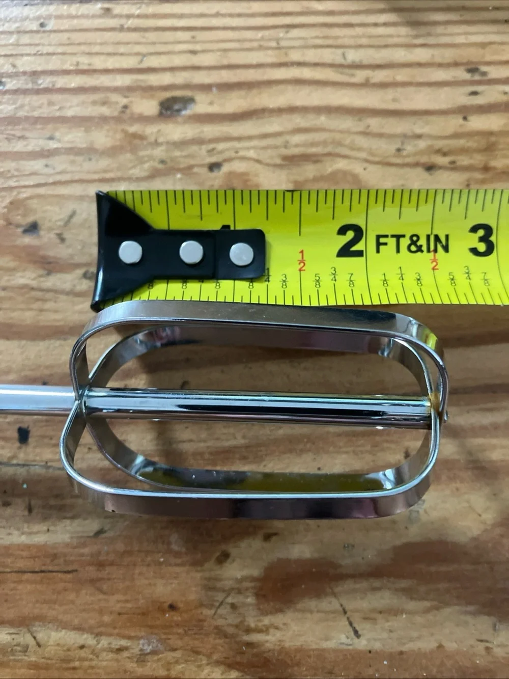 Replacement Hand Mixer Beaters For Handheld Mixer Stainless Steel 6.5” Long